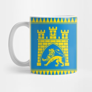 Flag of Lviv, Ukraine Mug